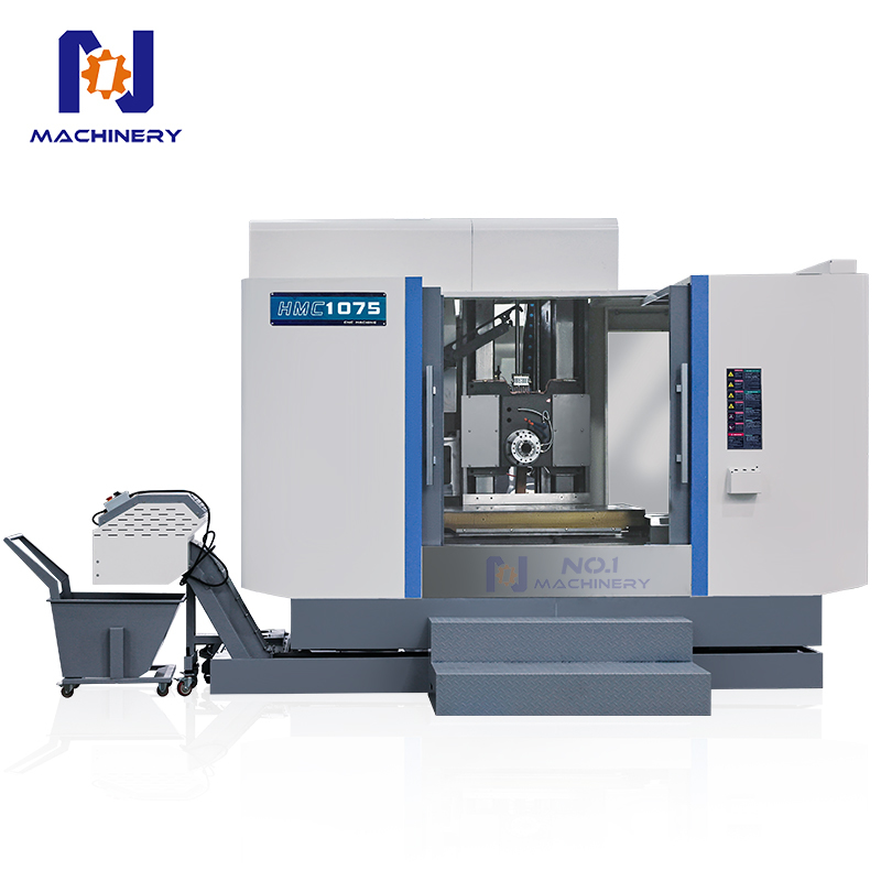3 Axis Horizontal Machining Center HMC1075 Horizontal CNC Milling Machine