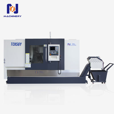 High Precision Metal CNC Lathe Machine TCK56Y Slant Bed Fanuc System Torno CNC For Metal