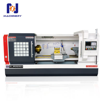 OEM Horizontal CNC Lathe Machine Fanuc System CK6163 CNC Turning For Metal Working