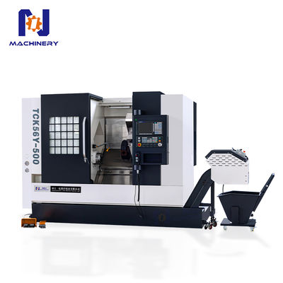 Factory Sales TCK56Y Heavy Duty Slant Bed Lathe Machine with Power Turret Y Axis
